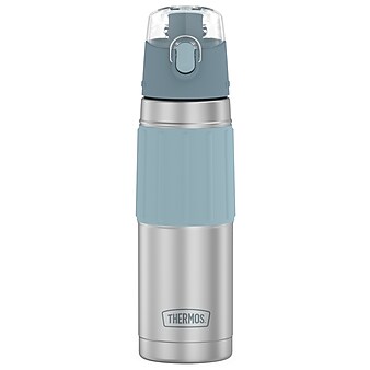 Thermos 18-Ounce Vacuum-Insulated Stainless Steel Hydration Bottle, Gray (2465SSG6)
