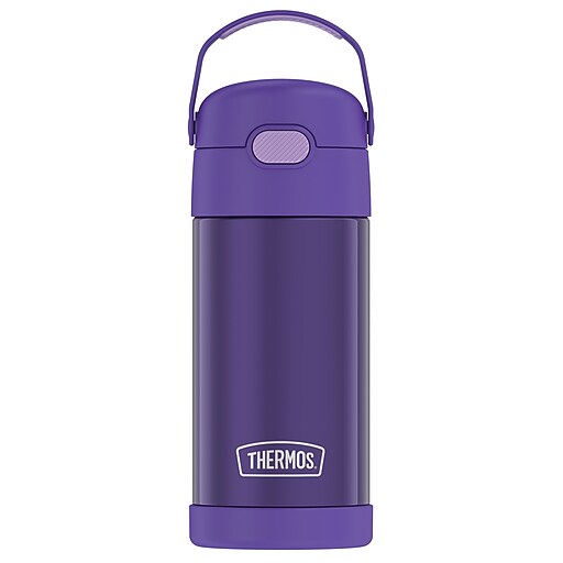 Thermos FUNtainer Stainless Steel Vacuum Insulated Water Bottle, 12 oz