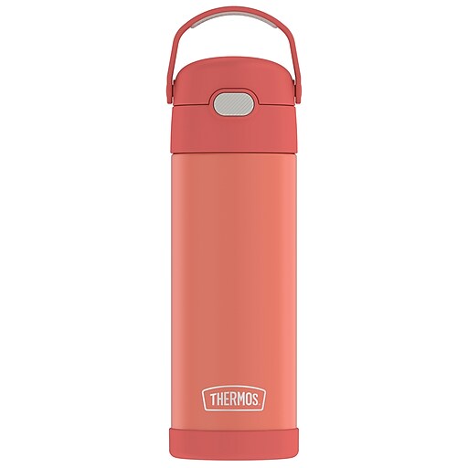 Thermos FUNtainer Stainless Steel Vacuum Insulated Water Bottle, 16 oz