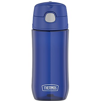 Thermos Kids FUNtainer Water Bottle with Spout Lid, Blueberry, 16 oz (THRGP4040BL6)