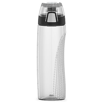 Thermos 24-Ounce Plastic Hydration Bottle with Meter, Clear (HP4100CL6)