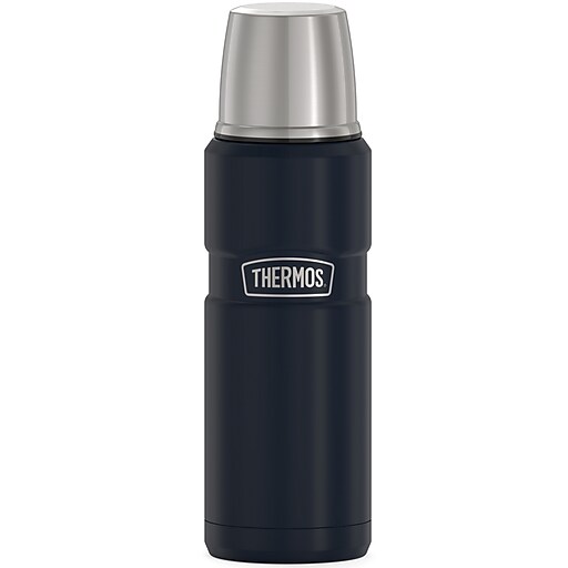 Thermos Stainless King Vacuum-Insulated Stainless Steel Midnight