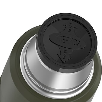 Thermos 16-Ounce Stainless King Vacuum-Insulated Stainless Steel Compact Bottle, Army Green (SK2000AGTRI4)