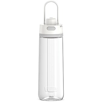 Thermos 24-Ounce Guardian Vacuum-Insulated Hard Plastic Hydration Bottle, Sleet White (TP4329CL6)