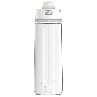 Thermos 24-Ounce Guardian Vacuum-Insulated Hard Plastic Hydration Bottle, Sleet White (TP4329CL6)