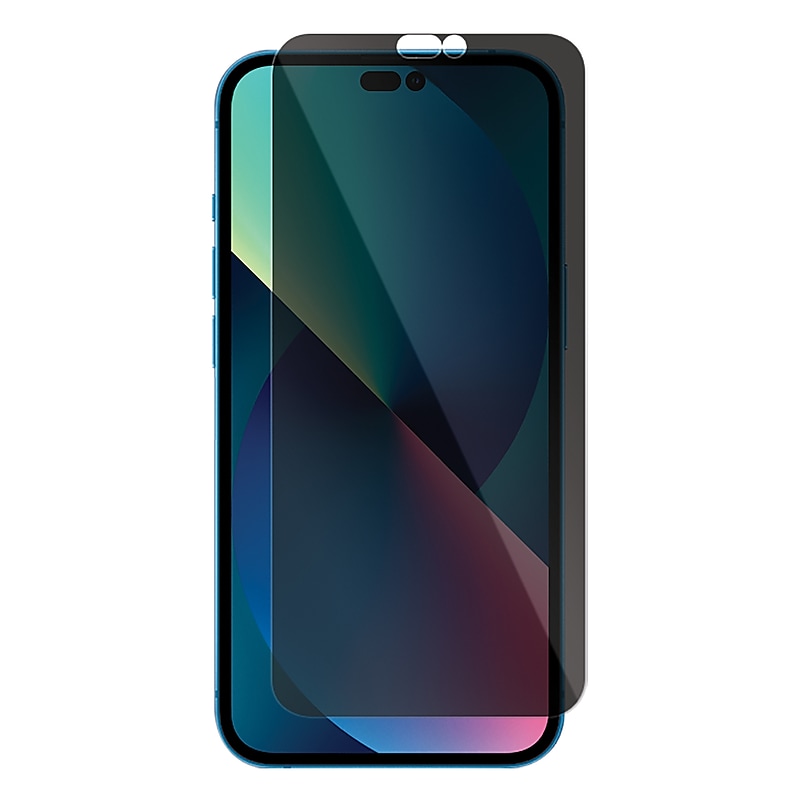 cellhelmet Privacy Tempered Glass Screen Protector for iPhone 14 Pro Max (P-Temp-i14-Pro-Max) image 1