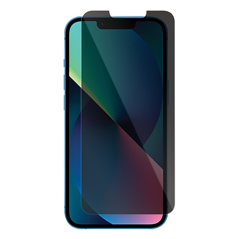 cellhelmet Privacy Tempered Glass Screen Protector for iPhone 14 Plus/13 Pro Max (P-Temp-iPhone-6.7-2021) image 1