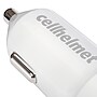 cellhelmet Dual-Port Car Charger for USB and USB-C, 20-Watt, White (CAR-PD-20W-A-C)~#|#~sp182696451_sc7