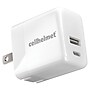Cellhelmet USB-A/USB-C Wall Charger, 20W, White (CHELWLLPD20WAC)~#|#~sp182696469_sc7