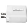 cellhelmet Dual Wall Black Charger with 2 USB-C Ports, 20-Watt, White (WALL-PD-20W-C-C)~#|#~sp182696476_sc7