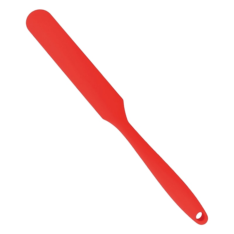 Gourmet By Starfrit Silicone Jar Spatula, Red & Grey, (080304-006-0000) image 1