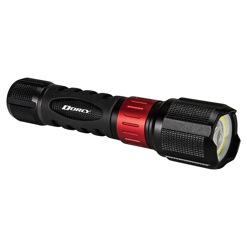 Dorcy 5.9" 1000-Lumen Instant Spot Flood Flashlight, Black (41-4358) image 1