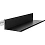 Hangman No-Stud Single Aluminum Floating Shelf, 18-In., Black Powder Coat (HANL18B)~#|#~sp183004349_sc7
