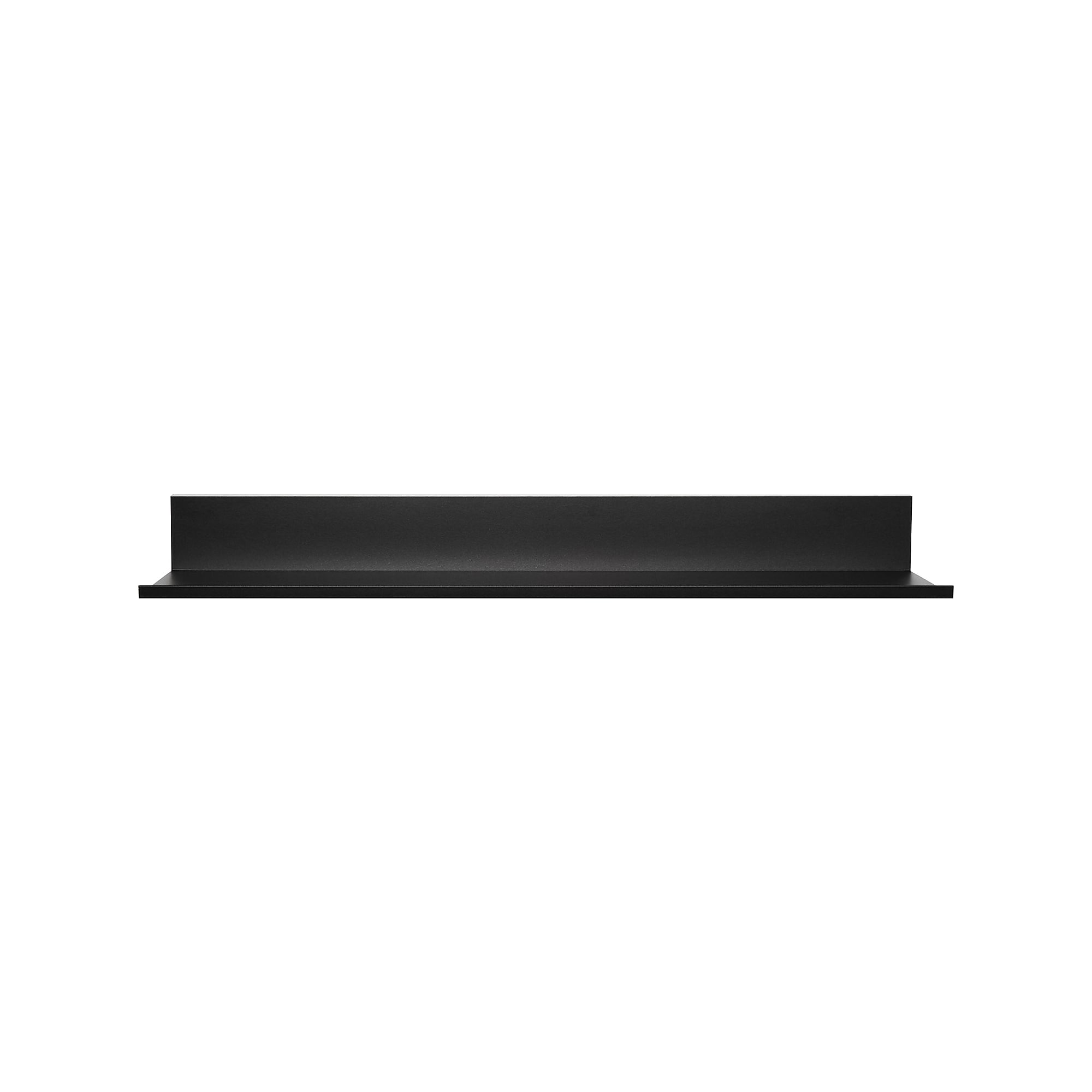 Hangman No-Stud Single Aluminum Floating Shelf, 24-In., Black Powder Coat (HANL24B) Sansujyuku sansujyuku.com