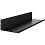 Hangman No-Stud Single Aluminum Floating Shelf, 24-In., Black Powder Coat (HANL24B)~#|#~sp183004362_sc7