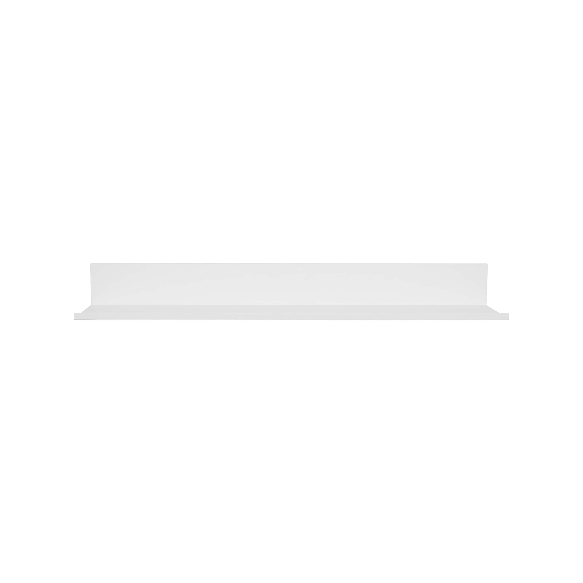 Hangman No-Stud Single Aluminum Floating Shelf, 24″, White (HANL24W) Sansujyuku sansujyuku.com