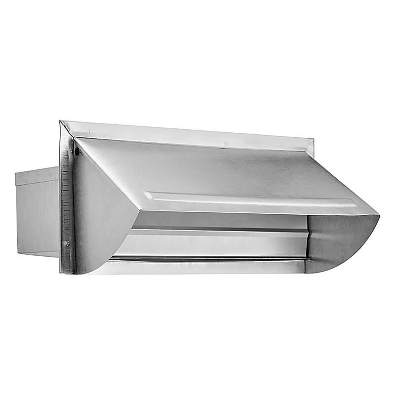 Lambro Silver 3.25" x 10" Aluminum Wall Cap (106R) image 1