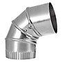 Lambro Silver 4" 90° Aluminum Adjustable Elbow (2310)~#|#~sp183004767_sc7