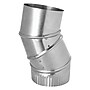 Lambro Silver 4" 90° Aluminum Adjustable Elbow (2310)~#|#~sp183004769_sc7