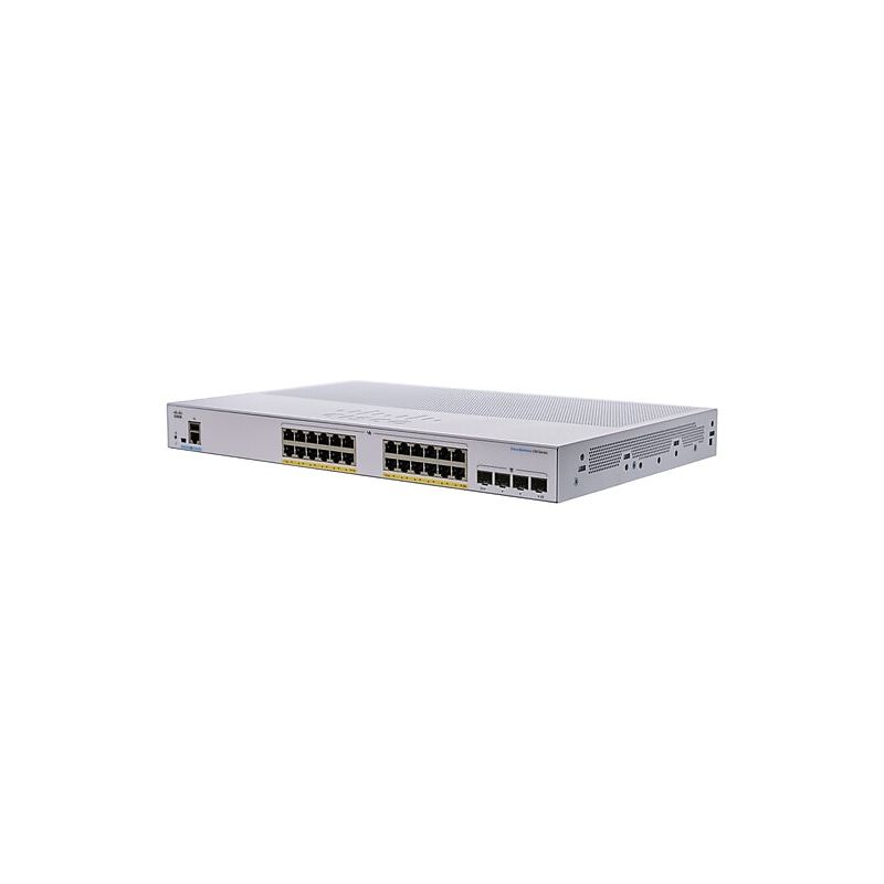 Cisco 250 24-Port Gigabit Ethernet Managed Switch, Silver (CBS25024P4GNA) image 1