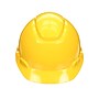 3M® SecureFit HDPE 4-Point Ratchet Suspension Short Brim Hard Hat, Yellow (H-702SFR-UV)~#|#~sp183258827_sc7