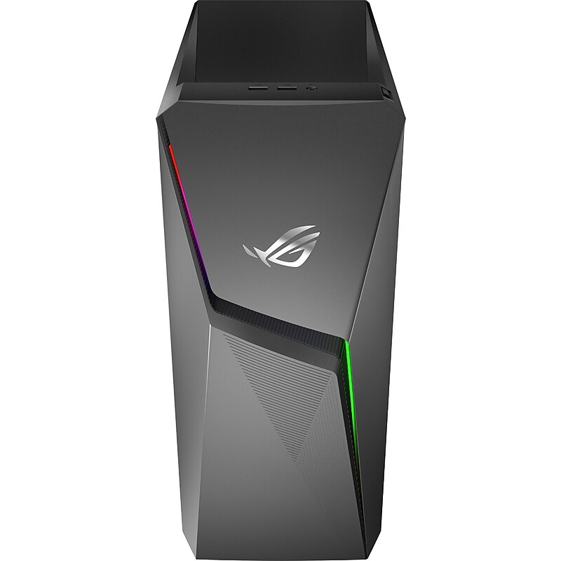 Asus ROG Strix G10DK--RS554 Gaming Desktop Computer, AMD Ryzen 3 3400G, 8GB Memory, 256GB SSD 1TB HDD (G10DK-RS554) image 1
