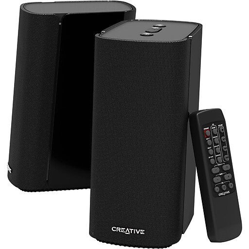 Creative T100 Wireless Computer Speaker System, Black (MF1690AA002