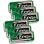 Ashley Productions Magnetic Whiteboard Eraser, Boho Style Leaves with Border, 2" x 5", Pack of 6~#|#~sp184523017_sc7