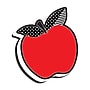 Ashley Productions Magnetic Whiteboard Eraser, Red Apple with Black and White Leaves, Pack of 6~#|#~sp184523022_sc7