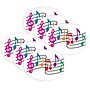 Ashley Productions Magnetic Whiteboard Eraser, Music Notes, Pack of 6~#|#~sp184523025_sc7