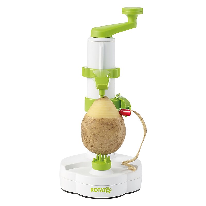 Starfrit Rotato Stainless Steel Manual Peeler, Green (092904-003-0000) image 1