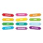Ashley Productions Magnetic Die-Cut Timesavers & Labels, Months of the Year, Chalk Loops, 12 Per Pack, 3 Packs~#|#~sp184524240_sc7