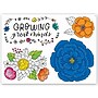 Creative Teaching Press Bright Blooms Blooming Minds Bulletin Board Set, 20/Set (CTP10690)~#|#~sp184524358_sc7