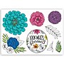 Creative Teaching Press Bright Blooms Blooming Minds Bulletin Board Set, 20/Set (CTP10690)~#|#~sp184524365_sc7