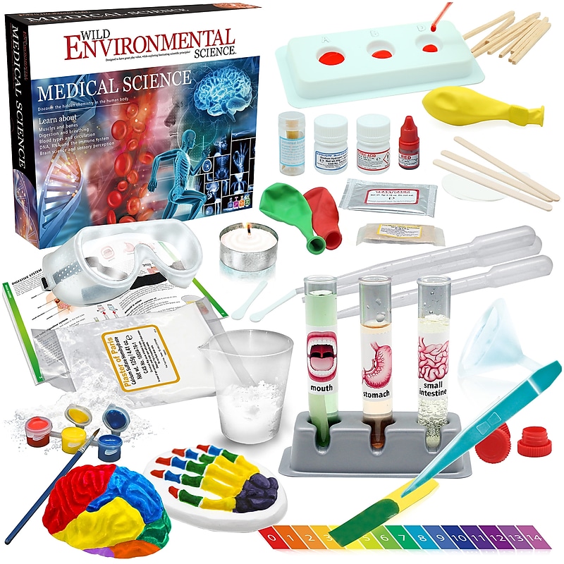Learning Advantage WILD ENVIRONMENTAL SCIENCE Medical Science Kit (CTUWES120XL) image 1