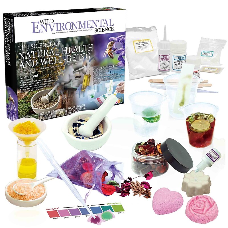 Learning Advantage WILD ENVIRONMENTAL SCIENCE Natural Health and Well-Being Kit (CTUWES94XL) image 1