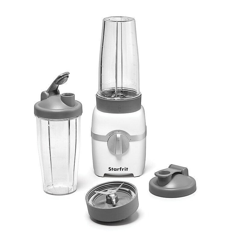 Starfrit 300-Watt Electric Personal Blender, White (024303-003-0000) image 1