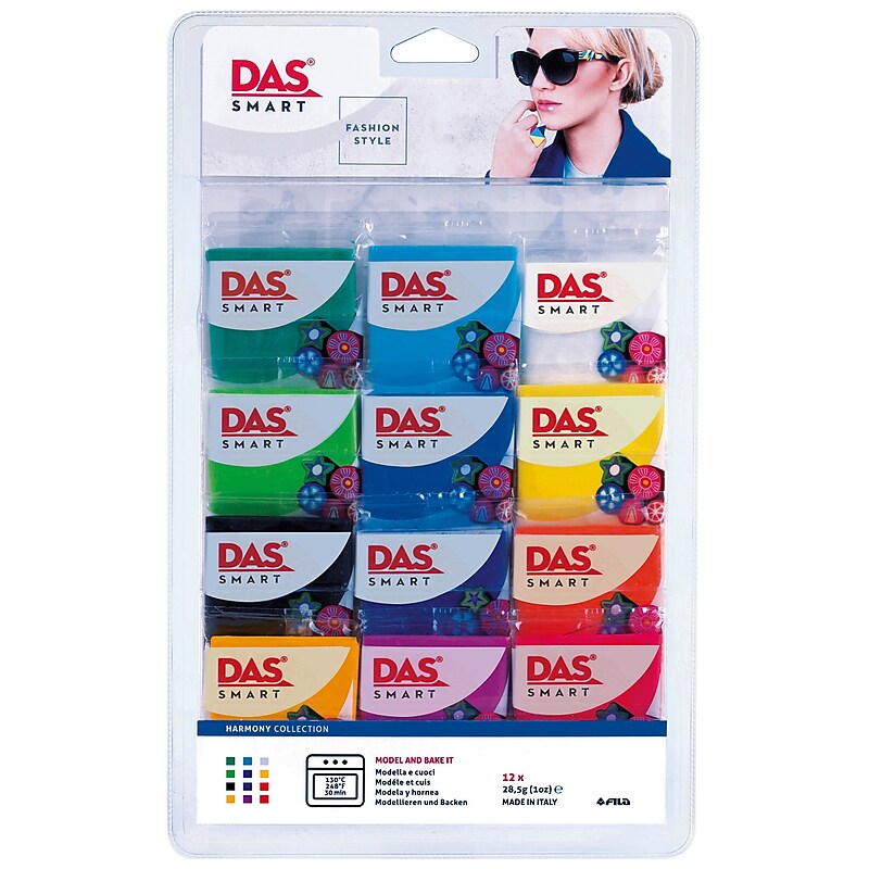 DAS Smart Clay Set, Harmonic Set, 1 oz., 12/Pack (PACF321800) image 1