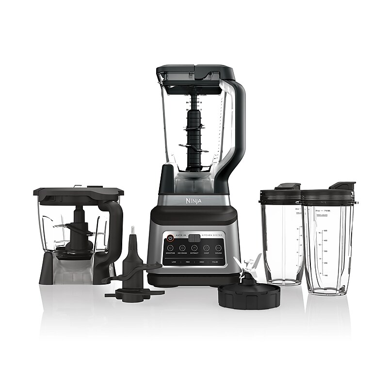 Ninja Professional Plus 72 fl. oz. Food Processor with Auto-iQ, Black Stainless Steel (BN801) image 1