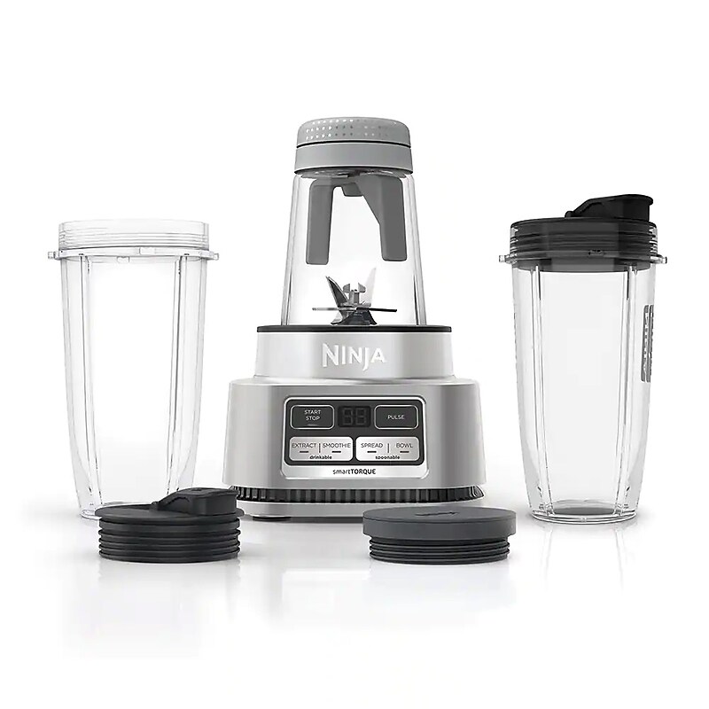 Ninja Foodi Smoothie 72 fl. oz. Bowl Maker and Nutrient Extractor, Black/Silver (SS101) image 1