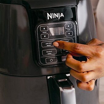 Ninja AF101 4quart Oil - 2lb Food Airfryer, Black/Gray