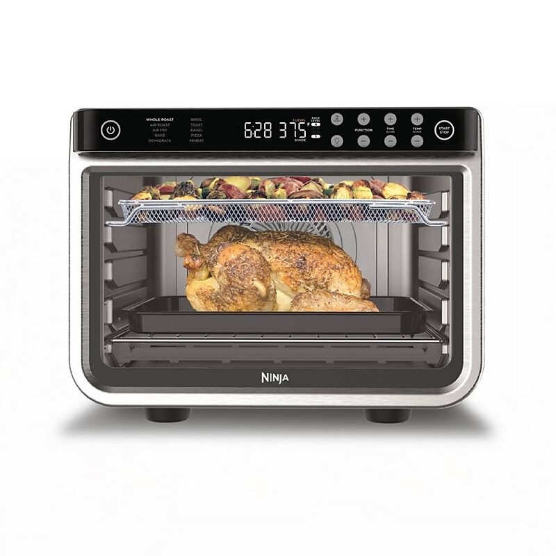 Ninja Foodi 10-in-1 XL Pro 8-qt Air Fry Oven, Stainless Steel (DT201) image 1