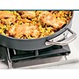 Ninja Foodi NeverStick Premium Hard-Anodized 4-Quart Saute Pan with Glass Lid, Gray (C30140)~#|#~sp185248983_sc7