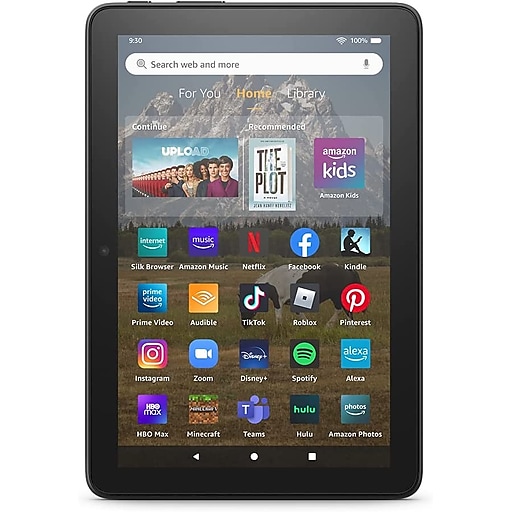 Fire HD 8, 12th Generation, 8” Tablet, WiFi, 32 GB, Fire OS, Black  (B099Z8HLHT)