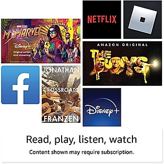 Amazon Fire HD 8, 12th Generation, 8” Tablet, WiFi, 32 GB, Fire OS, Black (B099Z8HLHT)