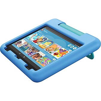 Amazon Fire HD 8 Kids, 12th Generation, 8” Tablet with Kid-Proof Case, WiFi, 32 GB, Fire OS, Blue (B09BG5LFGS)