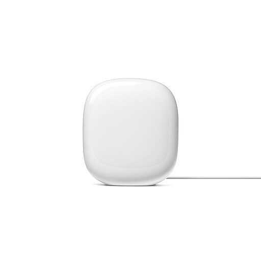 Google Nest AX Tri Band Mesh WiFi 6E Router, Lemongrass (6757037) Staples