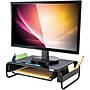 Allsop Metal Art 5 Organizer Monitor Stand, Up to 32" Monitor, Black (32166)~#|#~sp187221261_sc7