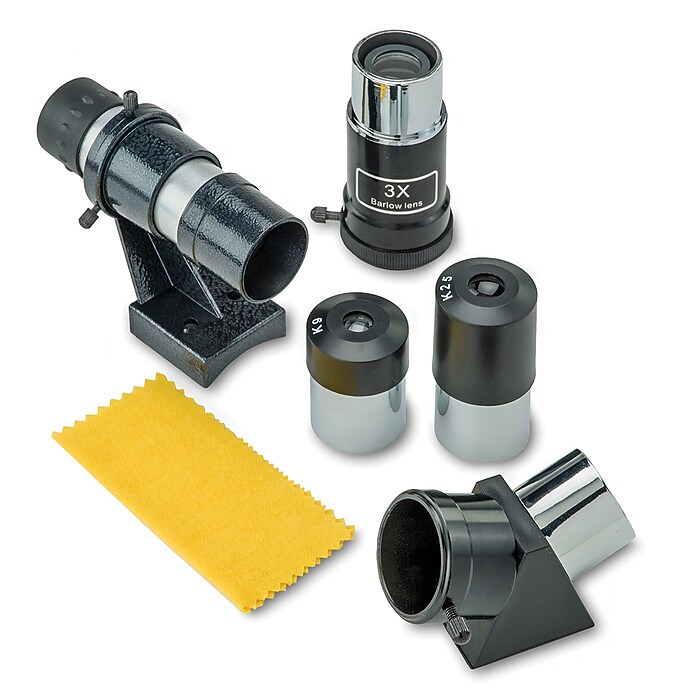 CARSON SkyChaser 70 mm Refractor Beginner Telescope with Tabletop