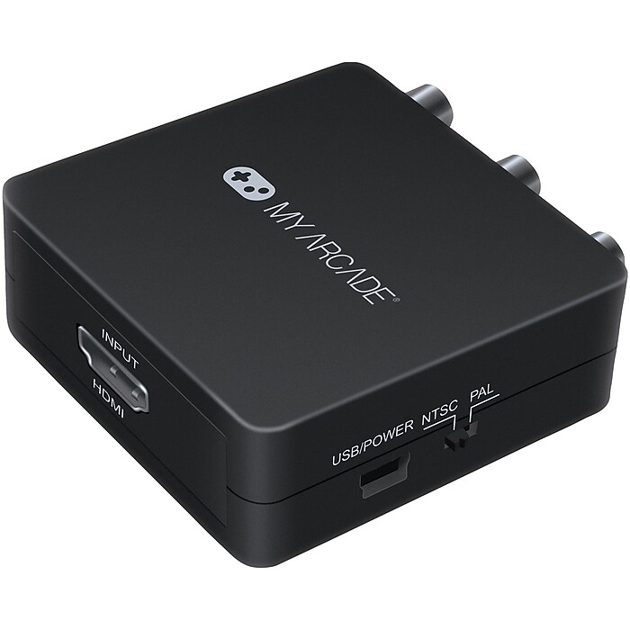 My Arcade Retro Converter for HDMI to Composite, Black (DGUN-2937